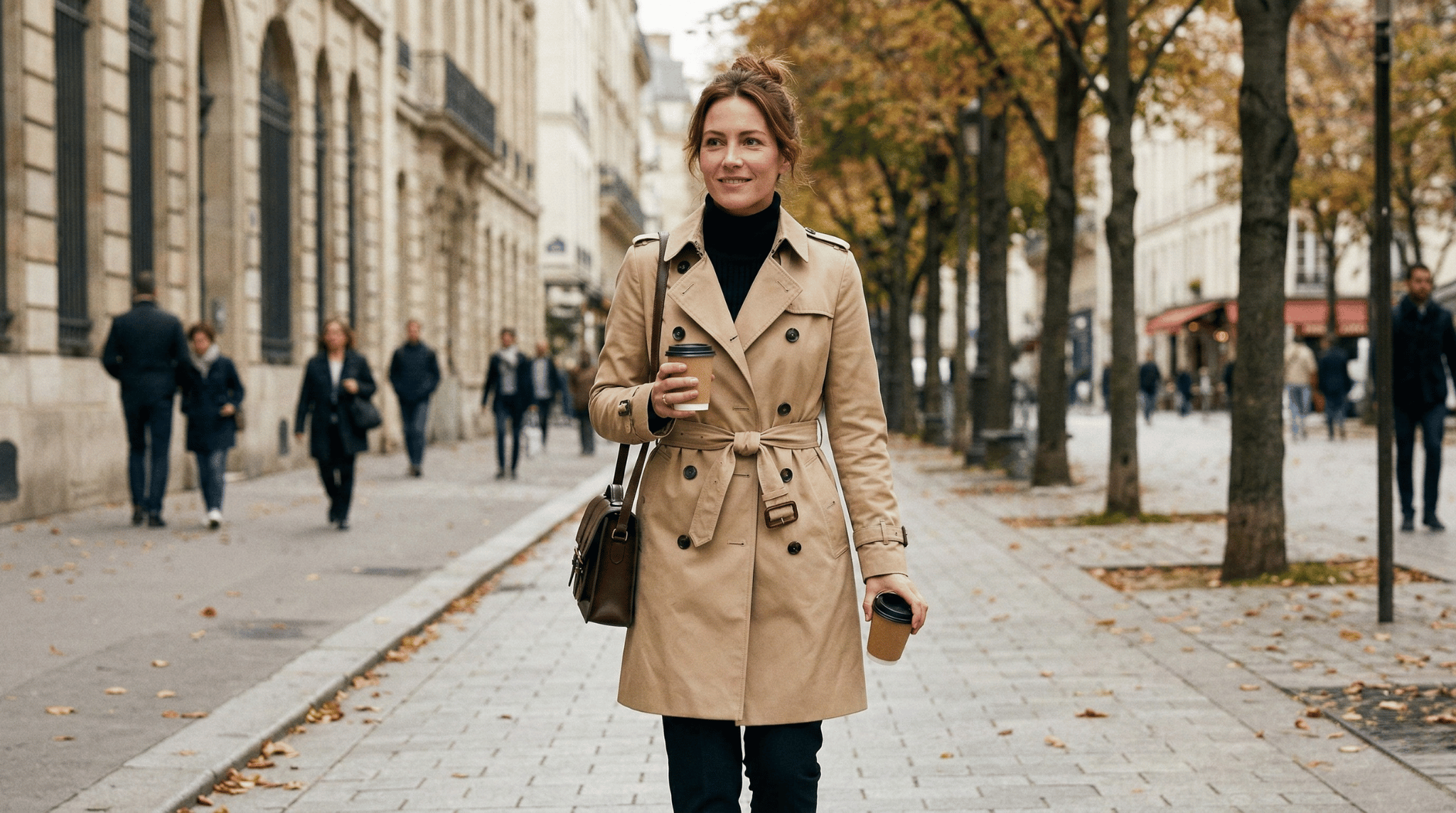Beige Classic Trench